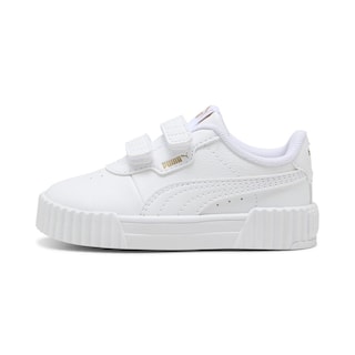 Foto 1 | Tenis Puma Carina 3.0 Infantil Para Niña Blanco