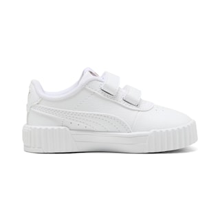 Foto 2 | Tenis Puma Carina 3.0 Infantil Para Niña Blanco