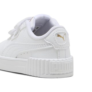 Foto 5 | Tenis Puma Carina 3.0 Infantil Para Niña Blanco