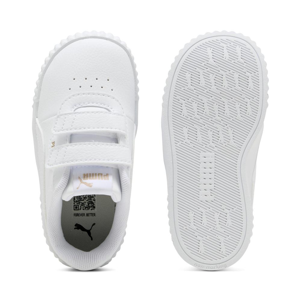 Foto 7 pulgar | Tenis Puma Carina 3.0 Infantil Para Niña Blanco