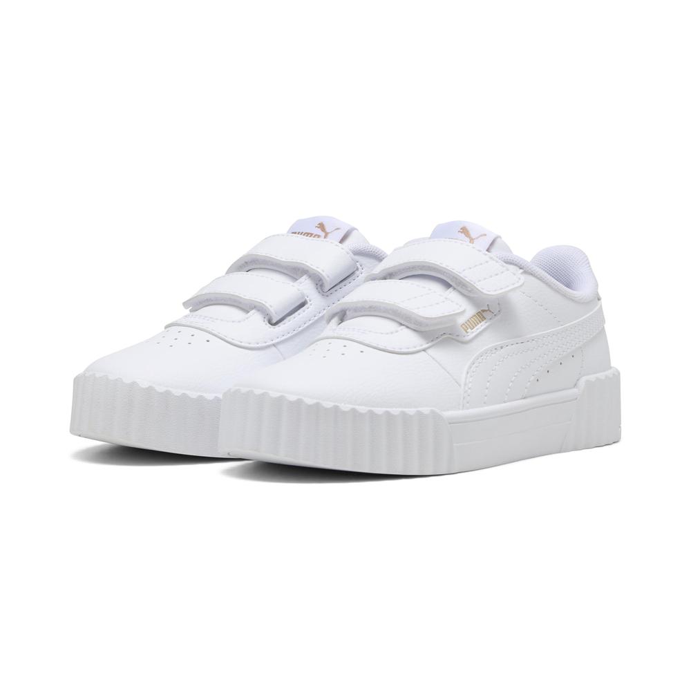 Foto 4 pulgar | Tenis Puma Carina 3.0 Ps Para Niña Blanco