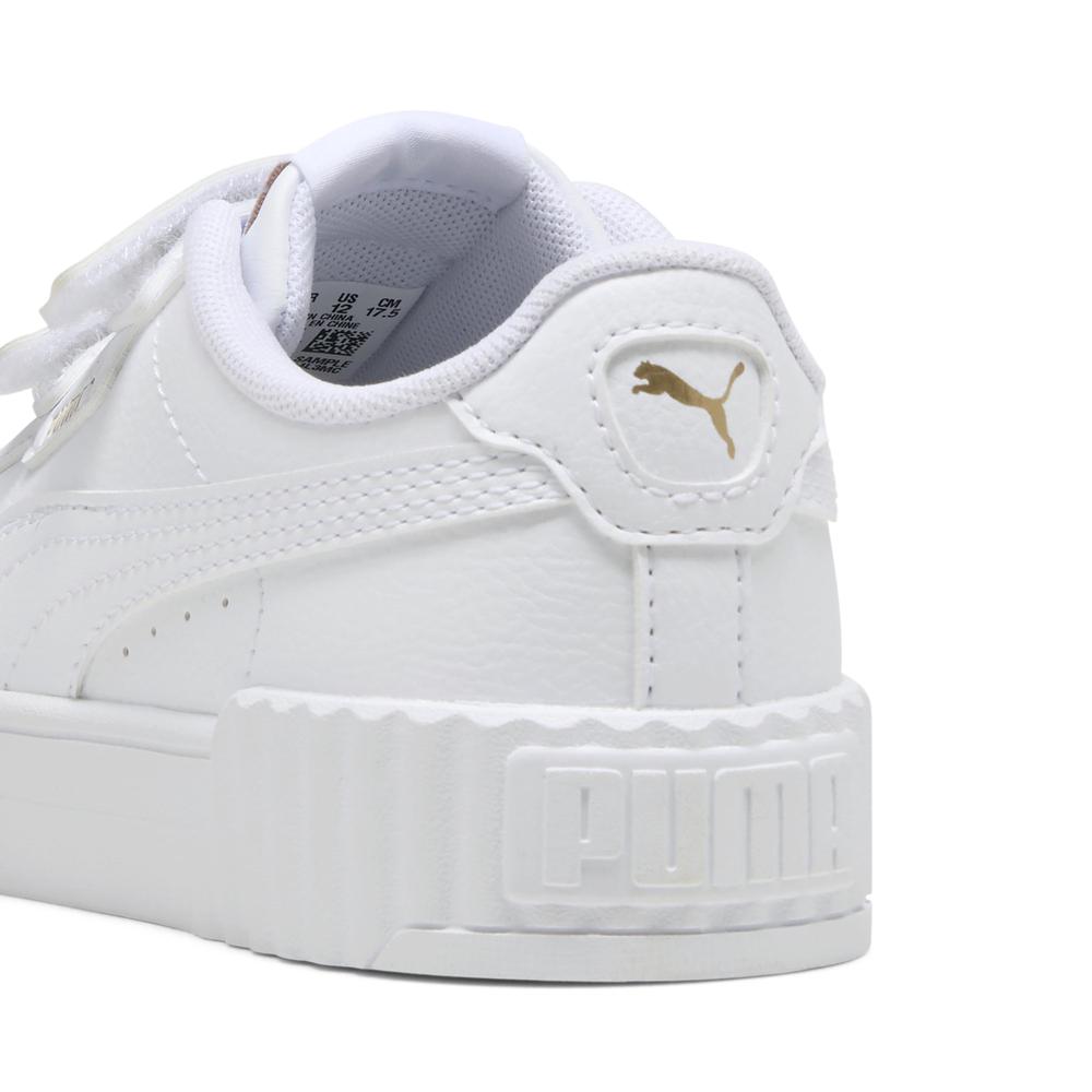 Foto 6 pulgar | Tenis Puma Carina 3.0 Ps Para Niña Blanco