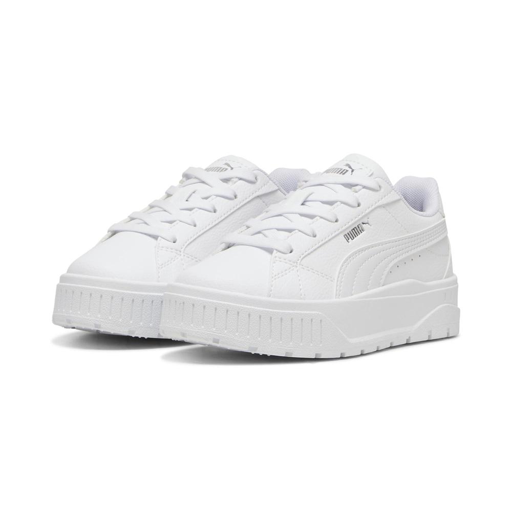Foto 2 pulgar | Tenis Puma Karmen Ll Ps Para Niñas Blanco