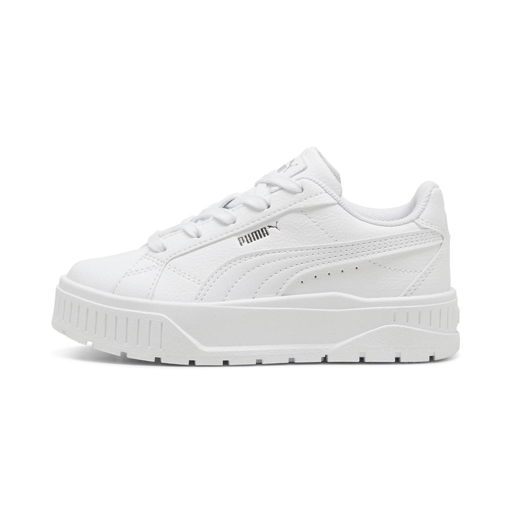 Foto 4 pulgar | Tenis Puma Karmen Ll Ps Para Niñas Blanco
