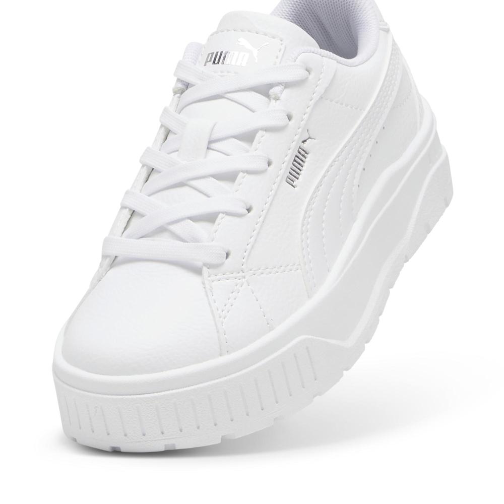 Foto 7 pulgar | Tenis Puma Karmen Ll Ps Para Niñas Blanco