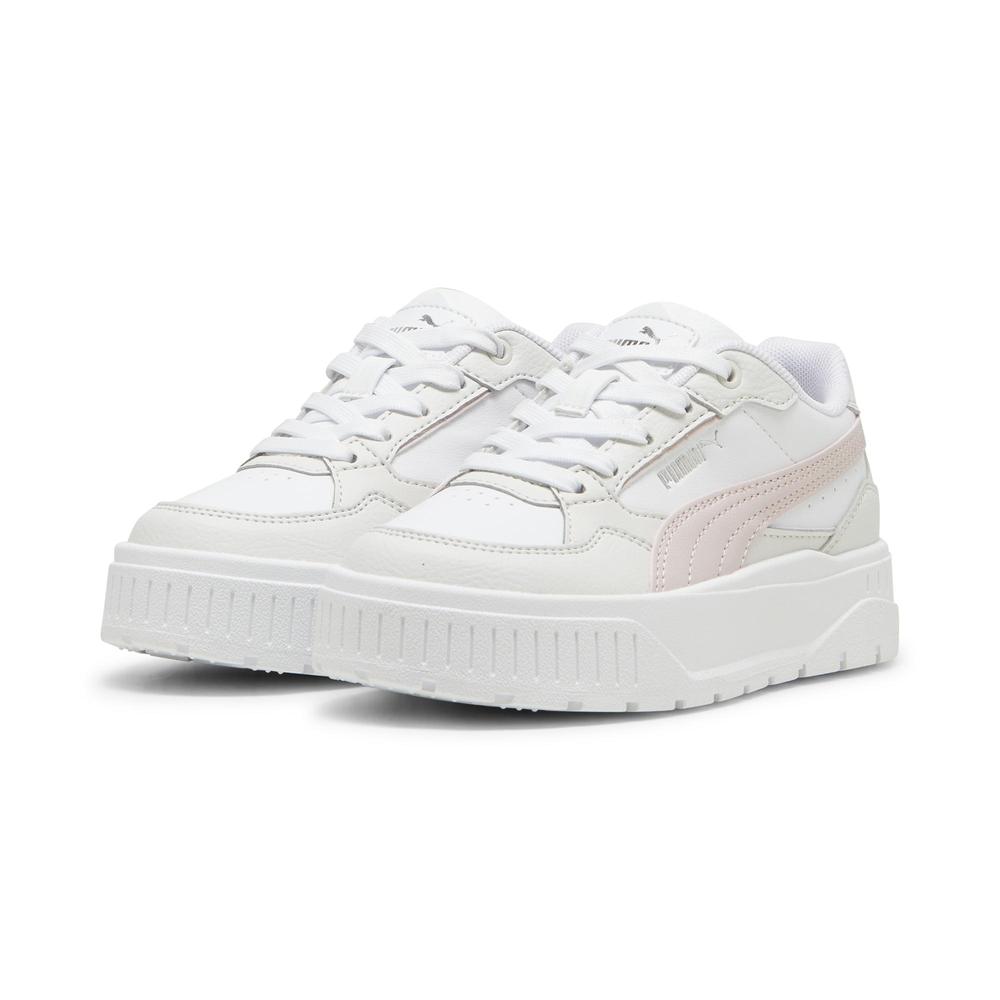 Foto 4 pulgar | Tenis Puma Karmen Ll Idol Ps Para Niña Blanco