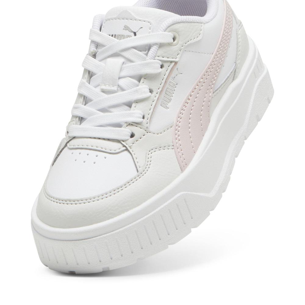 Foto 5 pulgar | Tenis Puma Karmen Ll Idol Ps Para Niña Blanco