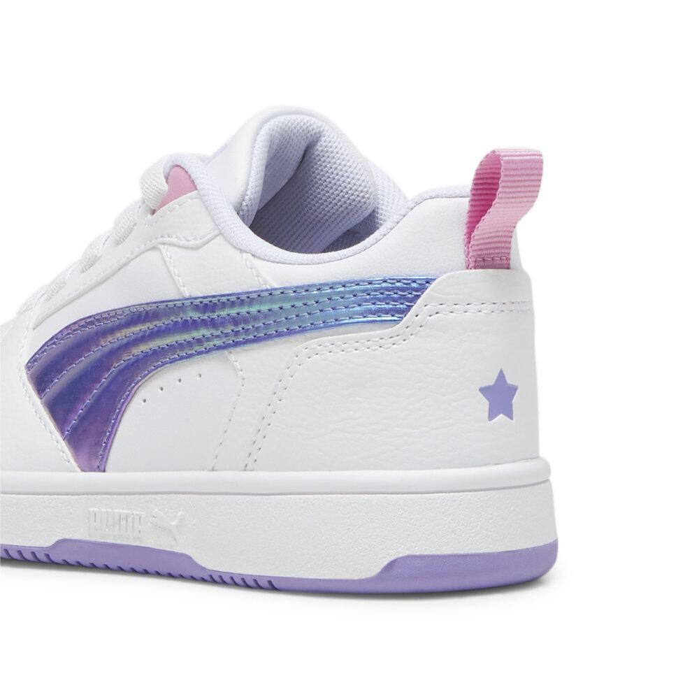 Foto 5 | Tenis Puma Rebound V6 Lo Para Niña Blanco