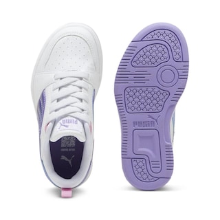 Foto 6 | Tenis Puma Rebound V6 Lo Para Niña Blanco