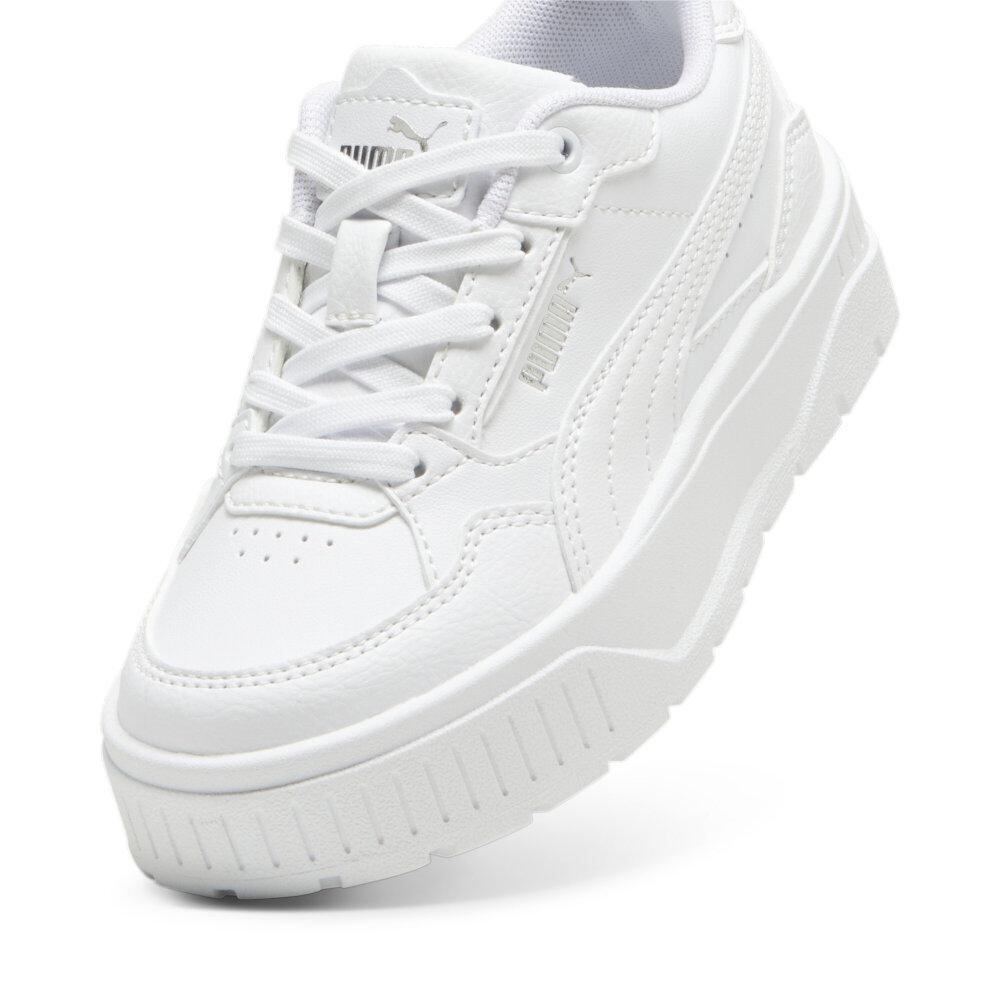 Foto 5 pulgar | Tenis Puma Karmen Ll Idol Ps Para Niña Blanco