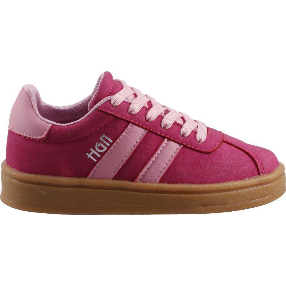Foto 2 pulgar | Tenis Casuales Niña Versatil Comodos Rosa