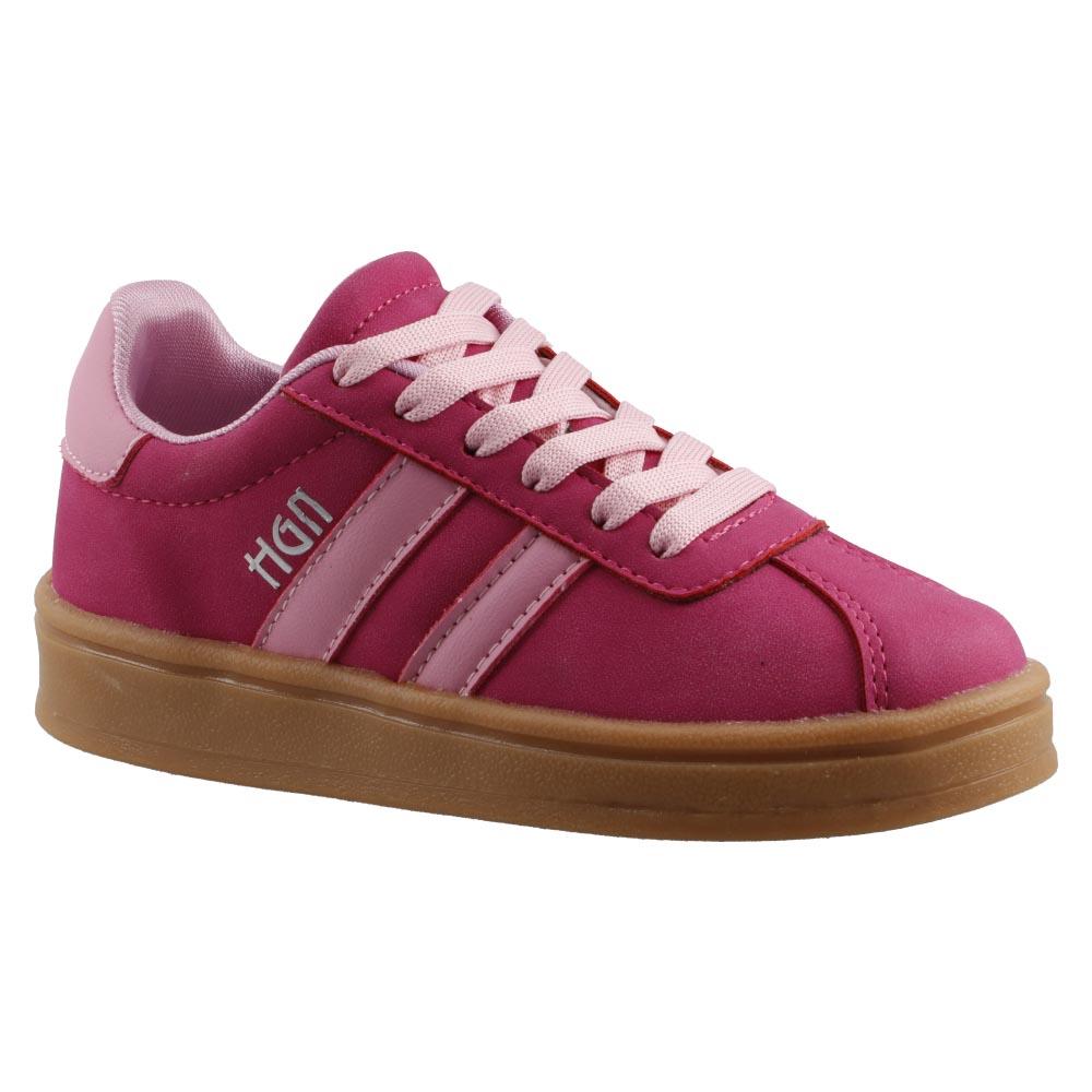 Foto 2 | Tenis Casuales Niña Versatil Comodos Rosa