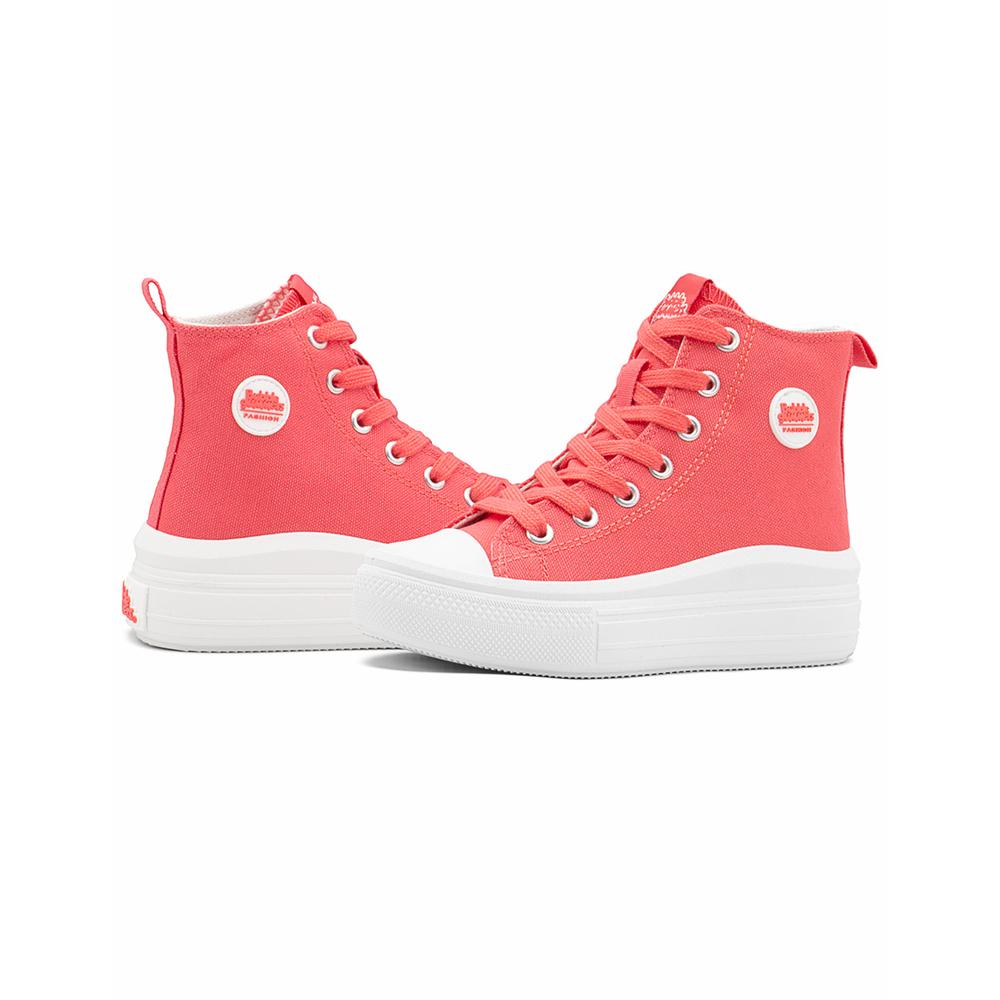 Foto 4 | Tanis Para Niña Bubble Gummers  Con Plataforma Ligeros Coral