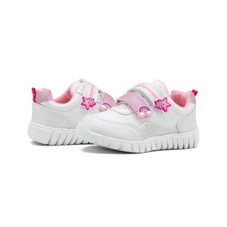 Foto 3 | Tenis Bubble Gummers Uli Para Niña Contactel Ligeros Blanco Blanco