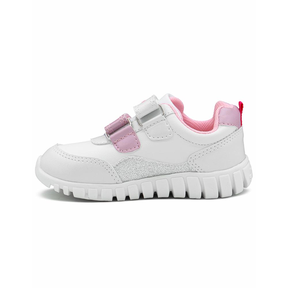 Foto 7 | Tenis Bubble Gummers Uli Para Niña Contactel Ligeros Blanco Blanco