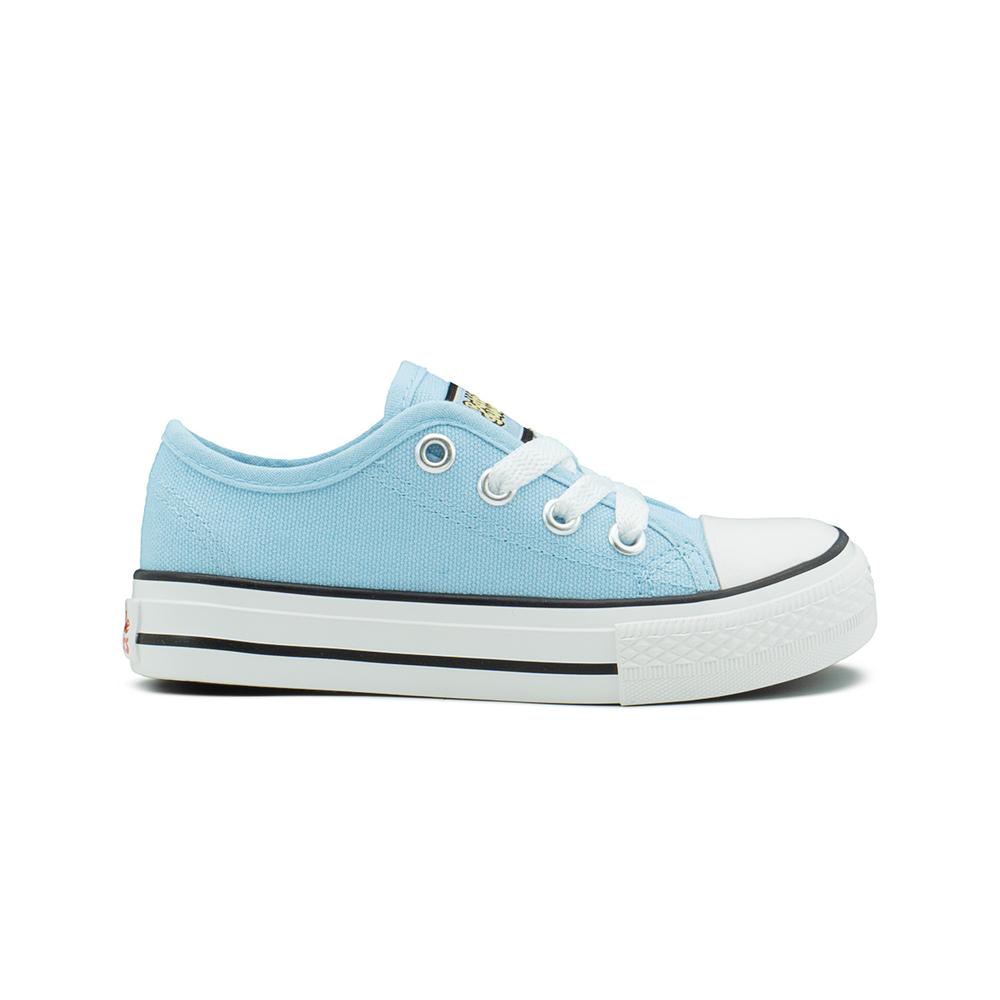 Foto 2 pulgar | Tenis Bubble Gummers Harry Celeste 12-21 Choclo Lona Agujeta Azul Cielo