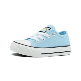 Foto 5 | Tenis Bubble Gummers Harry Celeste 12-21 Choclo Lona Agujeta Azul Cielo