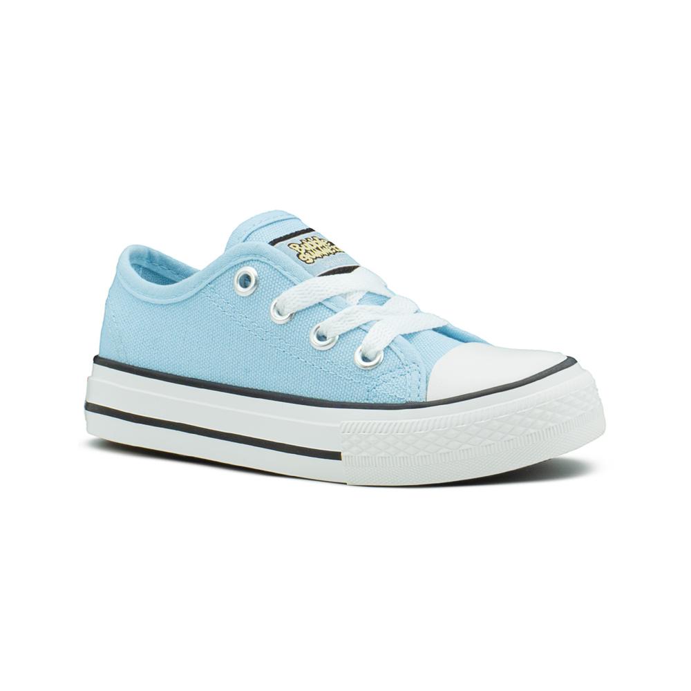 Foto 7 pulgar | Tenis Bubble Gummers Harry Celeste 12-21 Choclo Lona Agujeta Azul Cielo
