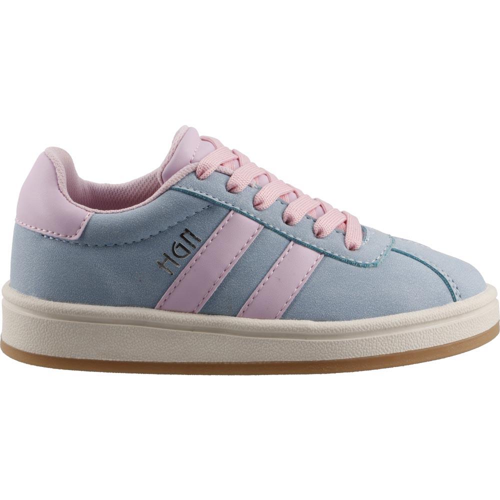 Foto 2 pulgar | Tenis Versatil Niña Hgn Casuales Azul