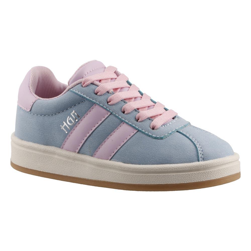 Foto 3 pulgar | Tenis Versatil Niña Hgn Casuales Azul