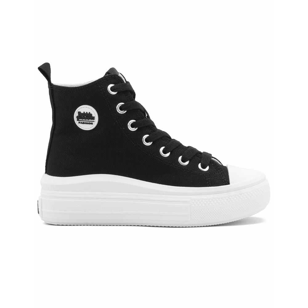 Tanis Para Niña Bubble Gummers  Con Plataforma Ligeros Negro