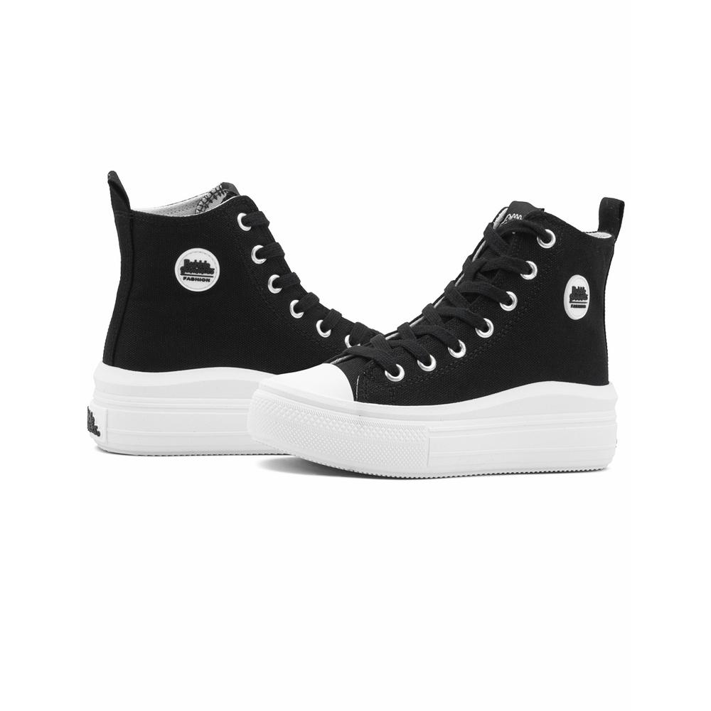 Foto 5 pulgar | Tanis Para Niña Bubble Gummers  Con Plataforma Ligeros Negro