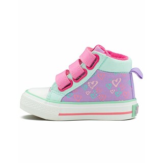 Foto 7 | Tenis Bota Bubble Gummers Para Niña Valeria Corazoncitos Lila