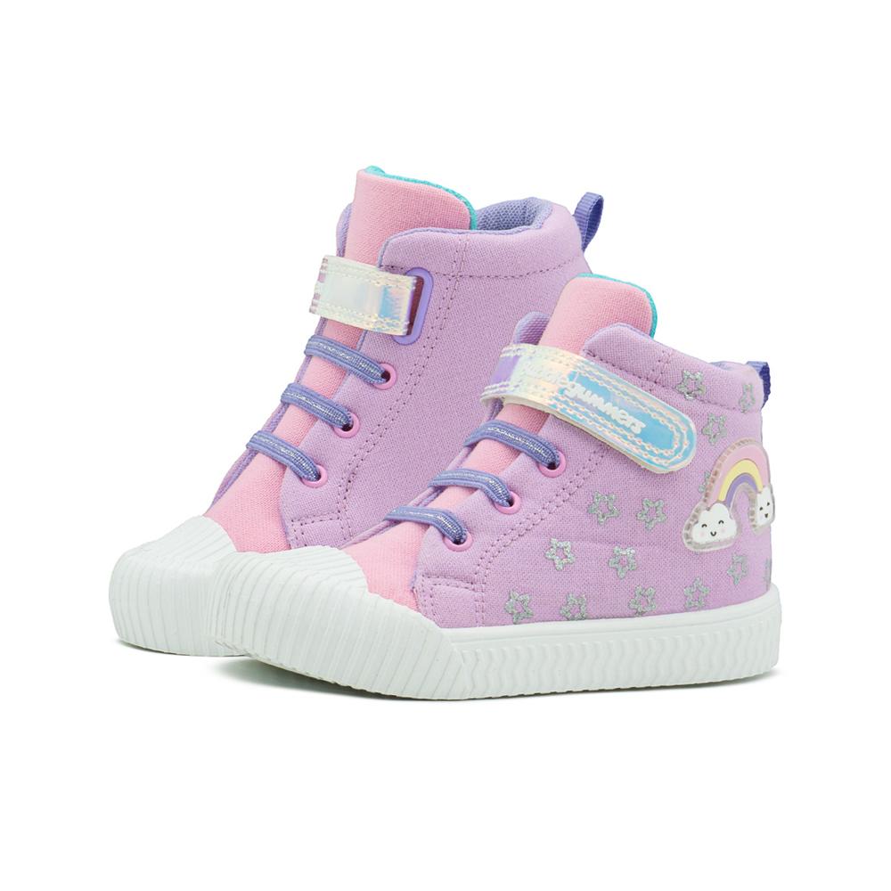 Foto 2 | Bubble Gummers  Ursula Iii Tenis Bota Para Niña Estrellas Lila