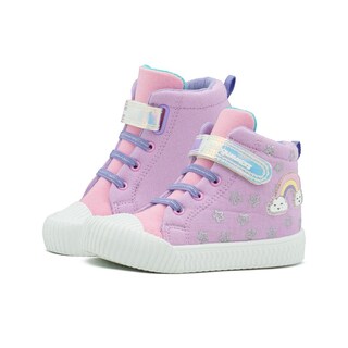 Foto 2 | Bubble Gummers Ursula Iii Tenis Bota Para Niña Estrellas Lila
