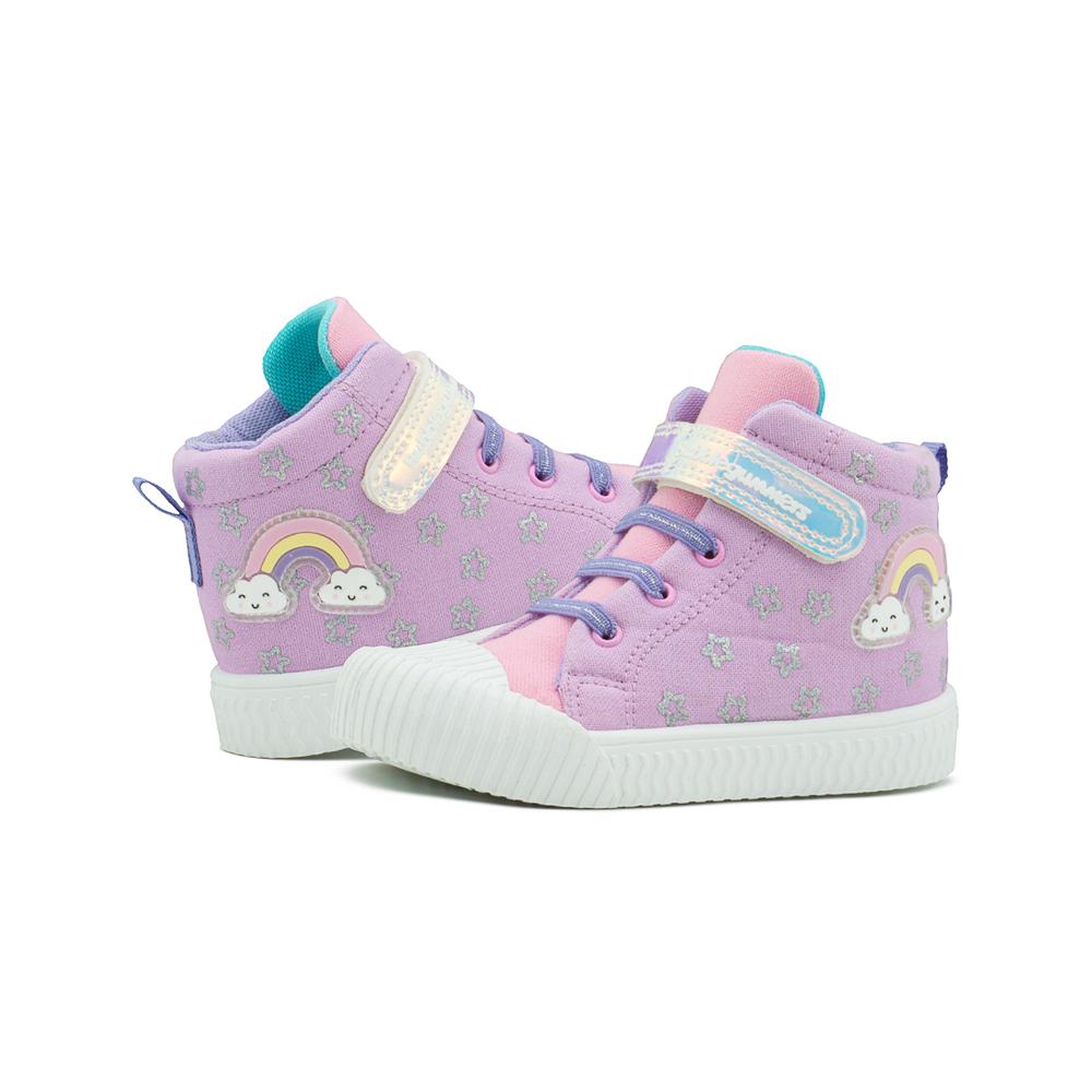 Foto 4 pulgar | Bubble Gummers  Ursula Iii Tenis Bota Para Niña Estrellas Lila