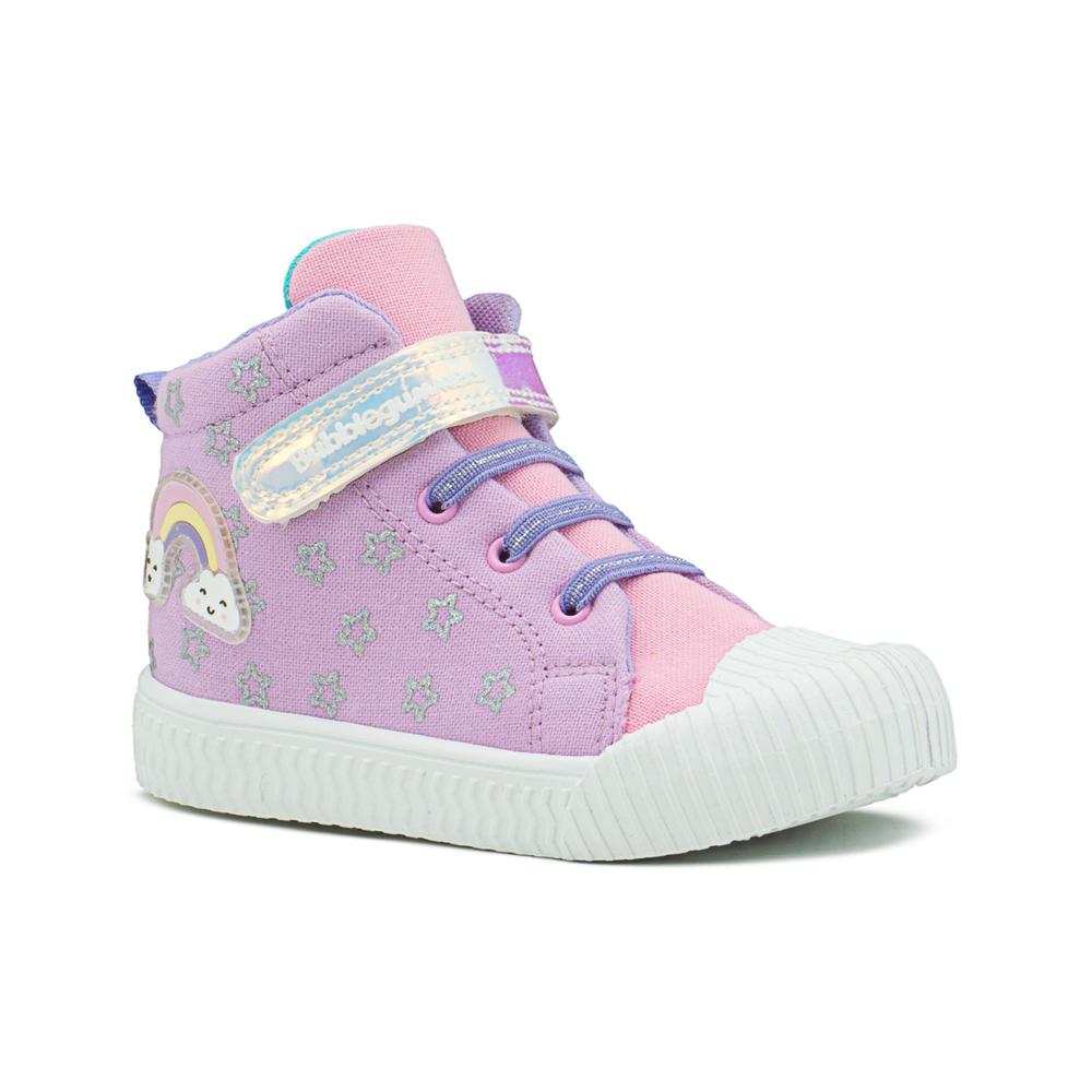 Foto 6 | Bubble Gummers  Ursula Iii Tenis Bota Para Niña Estrellas Lila