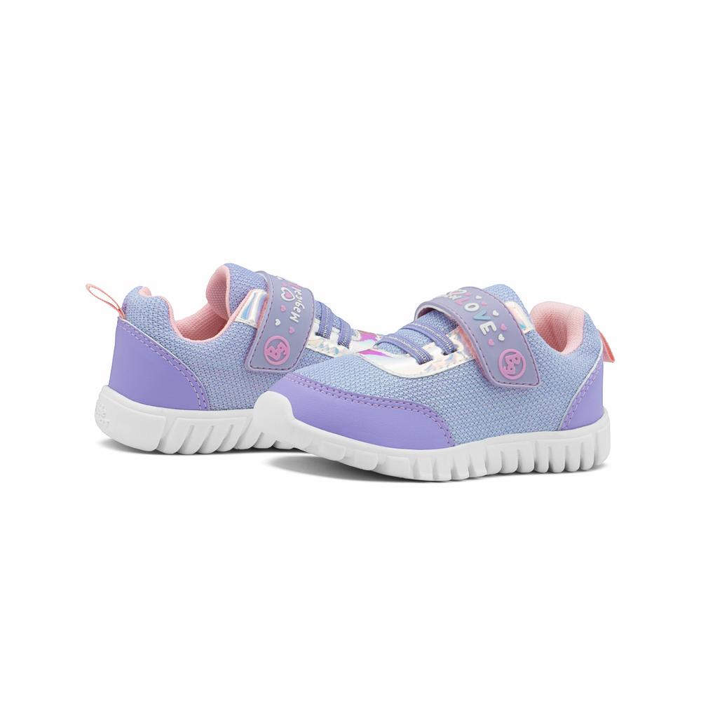 Foto 4 | Tenis Para Niña Bubble Gummers Deportivo Running Uzzy I Lila Lila