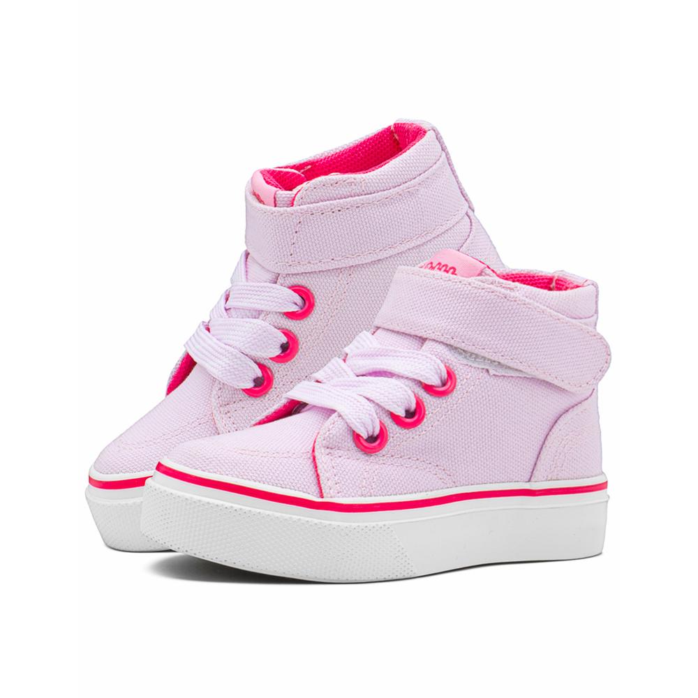 Foto 3 pulgar | Tenis Bota Bubble Gummers Valle Para Niña Ajuste Contactel Lila