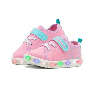Foto 2 | Tenis Luces Led Bubble Gummers Tapiocal Para Niña Rosa/menta Rosa