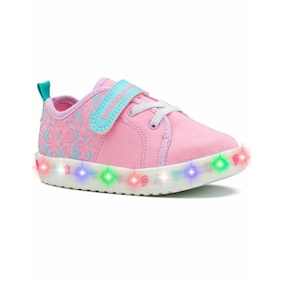 Foto 6 | Tenis Luces Led Bubble Gummers Tapiocal Para Niña Rosa/menta Rosa