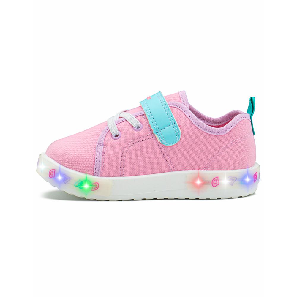 Foto 8 pulgar | Tenis Luces Led Bubble Gummers Tapiocal Para Niña Rosa/menta Rosa