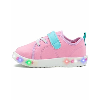 Foto 7 | Tenis Luces Led Bubble Gummers Tapiocal Para Niña Rosa/menta Rosa
