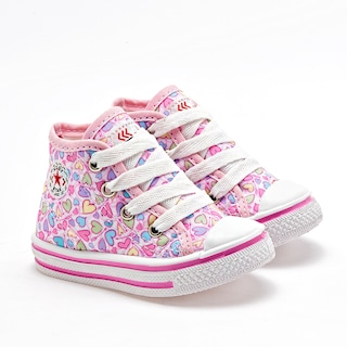 Foto 1 | Koby Star Tenis Para Bebé Niña Blanco Multicolor Cod.133715