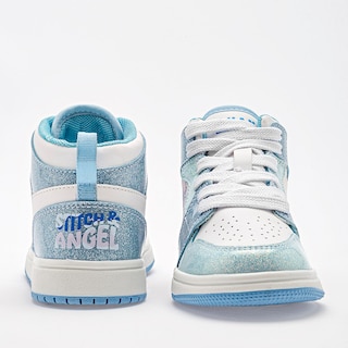 Foto 2 | Licencias Tropicana Tenis Urbano Para Niña Blanco Azul Cod.132400