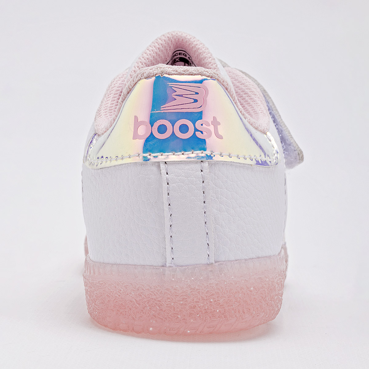 Foto 3 pulgar | Boost Tenis Urbano Para Niña Blanco Tornasol Cod.131880