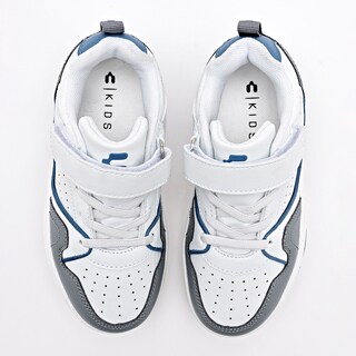 Foto 2 | Charly Tenis Urbano Para Niño Blanco Gris Azul Cod.129628