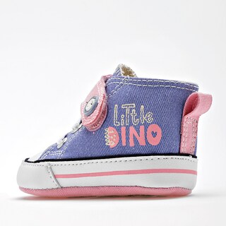 Foto 2 | Bubble Gummers Tenis Para Bebé Niña Azul Coral Cod.131889