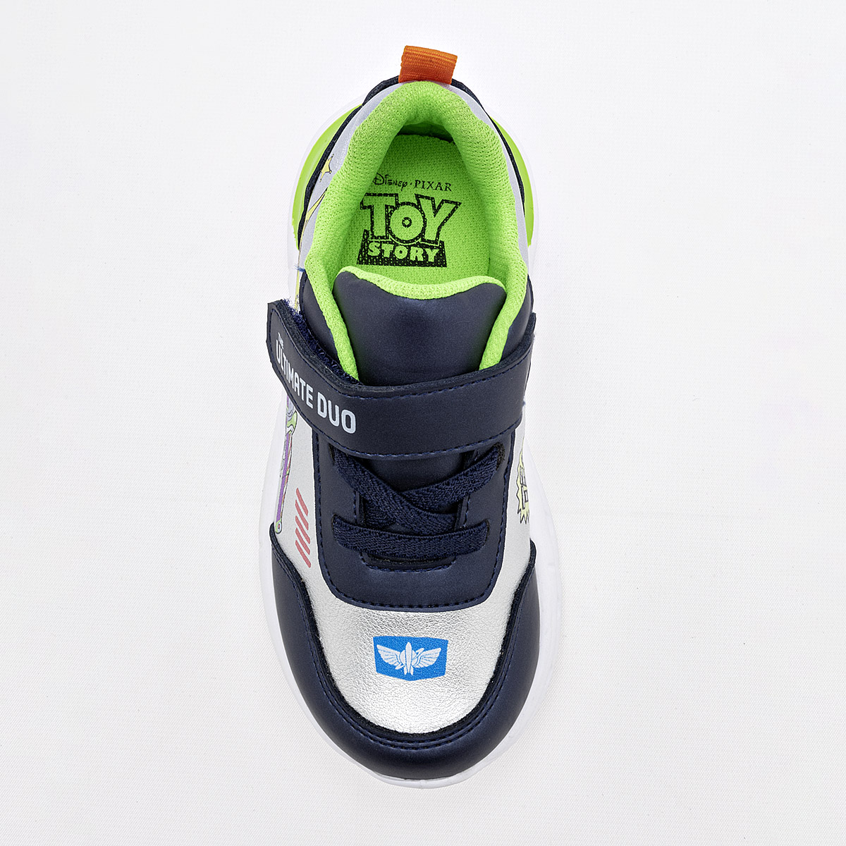 Foto 1 | Licencias Tropicana Tenis Urbano Para Niño Plata Marino, Con Luces, Agujeta Elastica Cod.132398