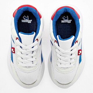 Foto 2 | Ferrioni Tenis Urbano Para Niño Blanco Azul Rojo Cod.132125