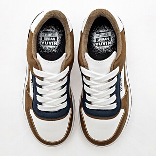 Foto 2 | Yuyin Tenis Urbano Para Niño Camel Blanco Marino Cod.132958