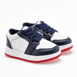 Foto 1 | Ferrioni Tenis Para Bebé Niño Blanco Marino Cod.133344