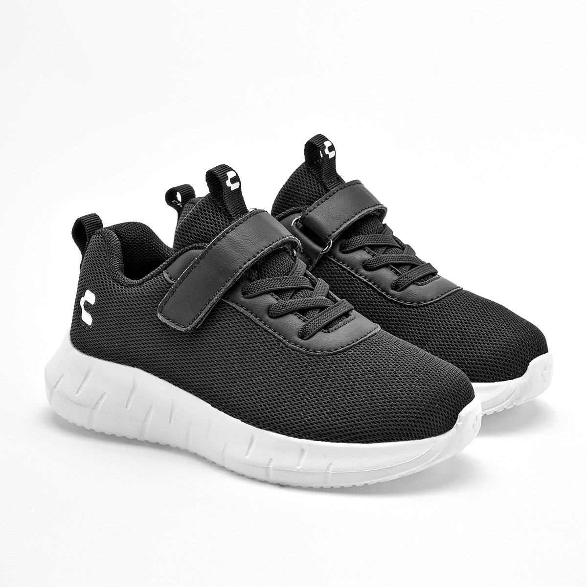 Charly Tenis Deportivo Para Niño Negro, Walking Cod.129659