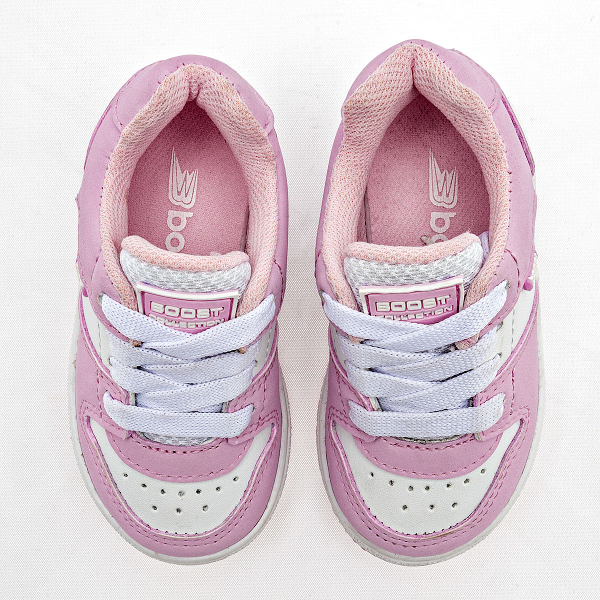 Foto 2 | Boost Tenis Para Bebé Niña Rosa Blanco Cod.131881