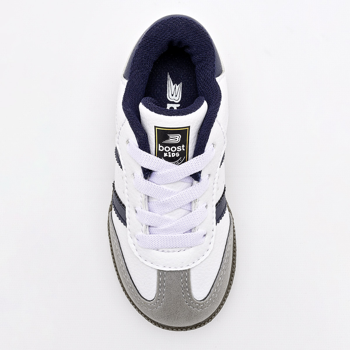 Boost Tenis Urbano Para Niño Blanco Marino Gris Cod.133317