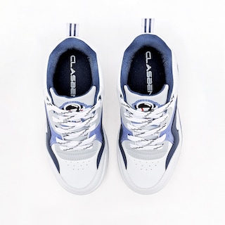 Foto 2 | Clasben Tenis Urbano Para Niño Blanco Azul Cod.131984